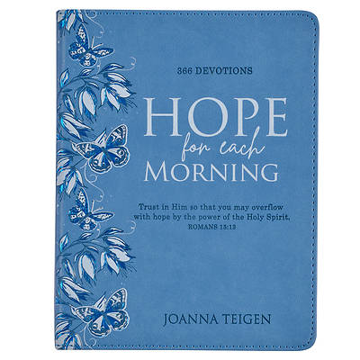 Picture of Devotional Hope for Each Morning Faux Leather