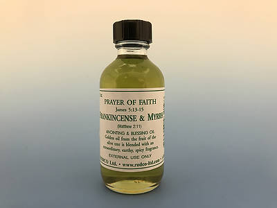 Picture of Frankincense and Myrrh Anointing Oil - 2 Oz Bottle