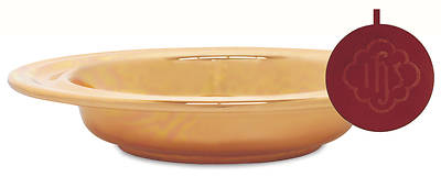 Picture of Deluxe Copper Offering Plate with IHS Pad - Medium