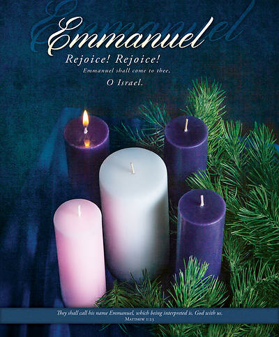 Picture of Emmanuel Advent Week 1 Legal Size Bulletin
