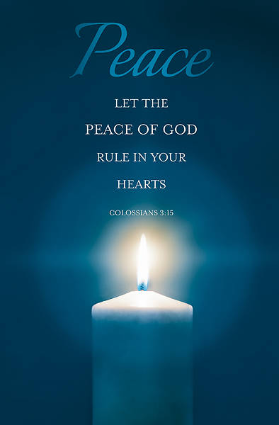 Picture of Peace Advent Week 2 Regular Size Bulletin