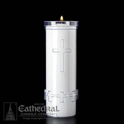 Picture of Cathedral Divine Presence 7-Day Plastic Sanctuary Light