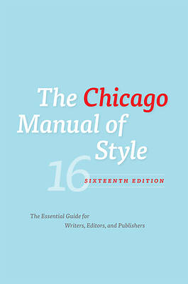 Picture of The Chicago Manual of Style