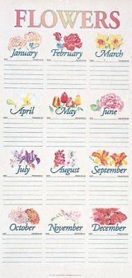Picture of Flower Chart Flat