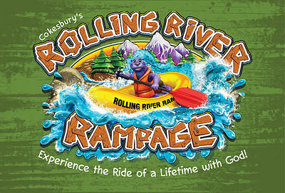 Picture of Vacation Bible School (VBS) 2018 Rolling River Rampage Thank You Postcards (Pkg of 24)