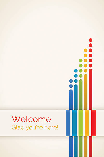 Picture of Welcome Folder - Psalm 48:1 (NIV) (PK 12)