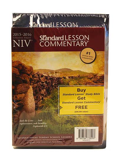 Picture of Standard Lesson NIV Study Bible DuoTone