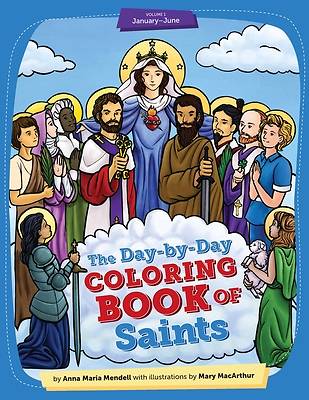 Picture of Day by Day Coloring Book of Saints