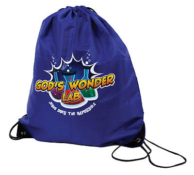 Picture of Vacation Bible School VBS 2022 God's Wonder Lab PK5 Drawstring Backpack