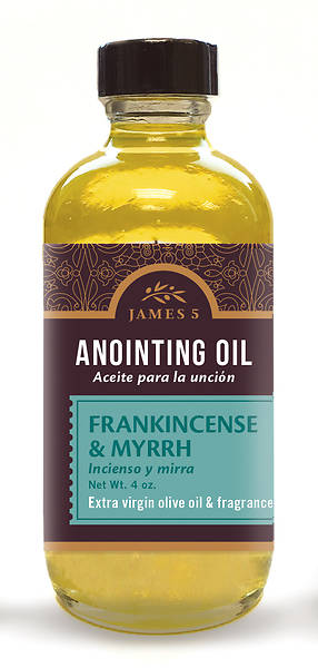 Picture of James 5 Frankincense and Myrrh Anointing Oil - 4 oz. Refill