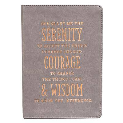 Picture of Serenity Prayer Classic Lux-Leather Journal