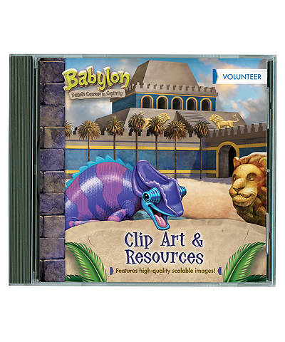 Picture of Vacation Bible School (VBS) 2018 Babylon Clip Art & Resources CD