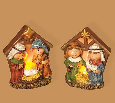 Picture of Lighted Nativity Figurine Assortment