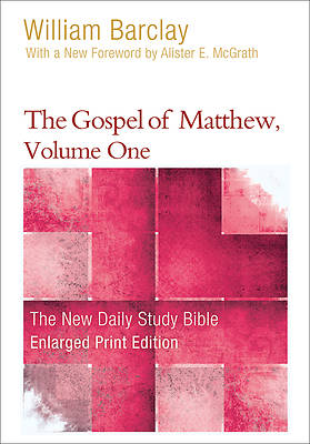 Picture of The Gospel of Matthew, Volume One - Enlarged Print Edition