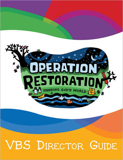 Picture of Vacation Bible School VBS 2023 Operation Restoration Director Guide