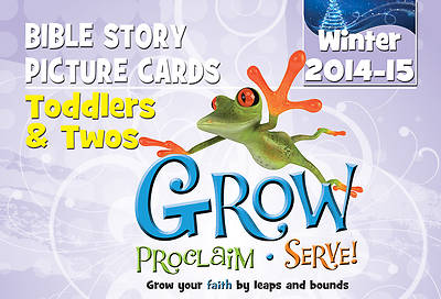 Picture of Grow, Proclaim, Serve! Toddlers & Twos Bible Story Picture Cards Winter 2014-15