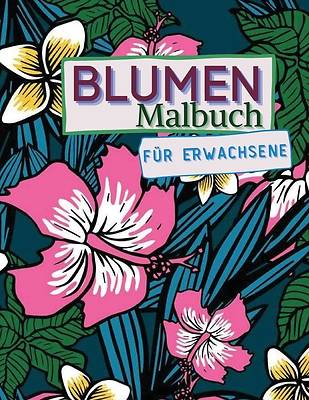 Picture of Blumen-Malbuch für Erwachsene