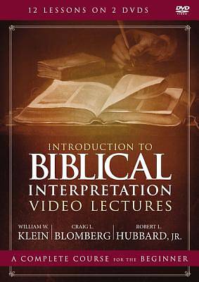Picture of Introduction to Biblical Interpretation Video Lectures