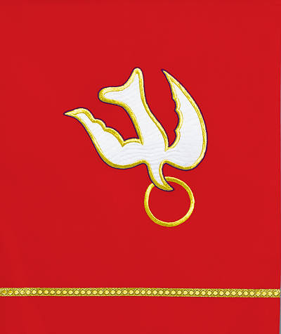 Picture of Word Series Red Pentecost Pulpit Scarf