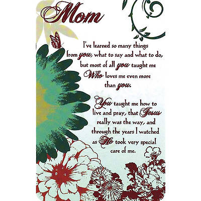 Picture of Mom Pocket Card, Pack of 12