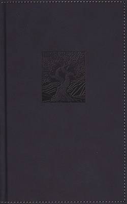 Niv, Heritage Bible, Page Edge Art Edition, Leathersoft Over Board, Navy, Red Letter, Comfort Print