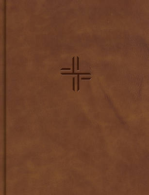 Picture of CSB Notetaking Bible, Expanded Reference Edition, Brown Leathertouch Over Board