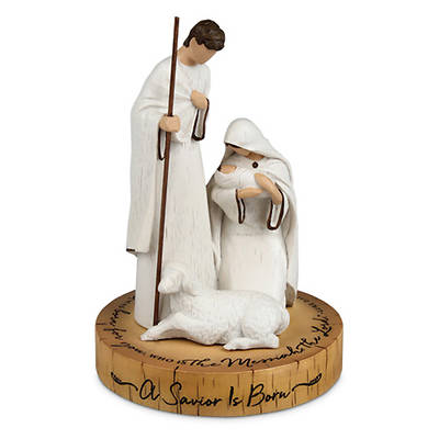 Picture of A Savior Is Born Sculpture - 7"H
