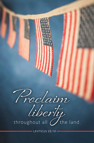 Picture of Patriotic Proclaim Liberty Bulletin