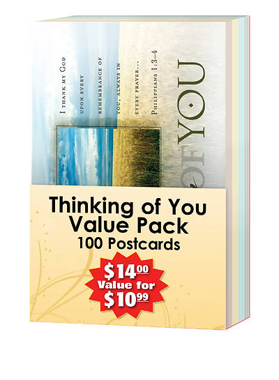 Picture of Thinking of You  Postcards -Value Pack (Pkg 100)
