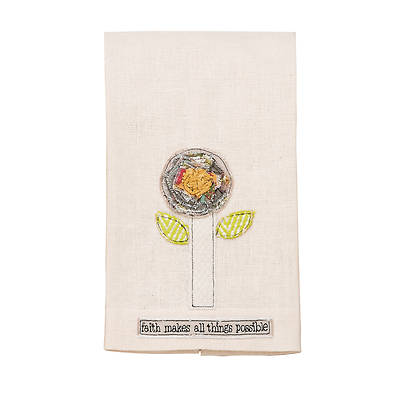 Picture of Faith Makes All Things Tea Towel