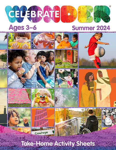 Picture of Celebrate Wonder All Ages Summer 2024 Ages 3-6 Take-Home Activity Sheets