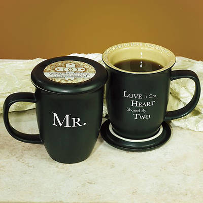 Picture of Mr. Mug and Coaster Set