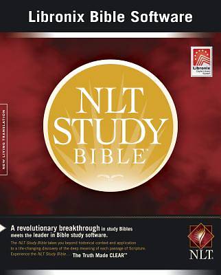 Picture of Study Bible Libronix Software-NLT