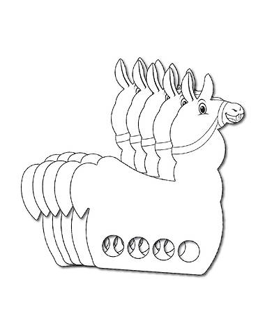 Picture of Vacation Bible School VBS 2021 Rocky Railway Alpaca Pal Puppet (pkg. of 10)