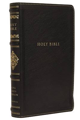 Picture of Kjv, Sovereign Collection Bible, Personal Size, Leathersoft, Black, Red Letter Edition, Comfort Print