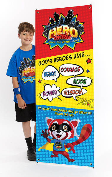Picture of Vacation Bible School VBS Hero Central Theme Banner