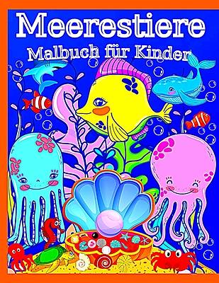 Picture of Meerestiere Malbuch für Kinder