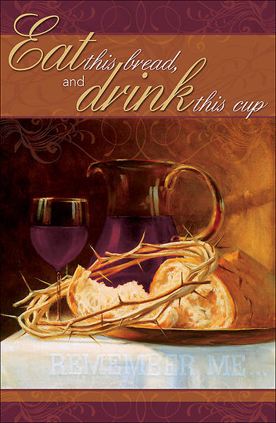 Picture of Eat This Bread Communion Bulletin Reg
