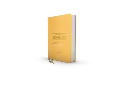 Picture of Kjv, Thompson Chain-Reference Bible, Hardcover, Yellow Gold, Red Letter, Comfort Print