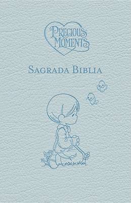Picture of Biblia Católica Precious Moments(tm), Azul Celeste, Leathersoft