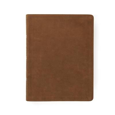 Picture of CSB Men of Character Bible, Brown Genuine Leather