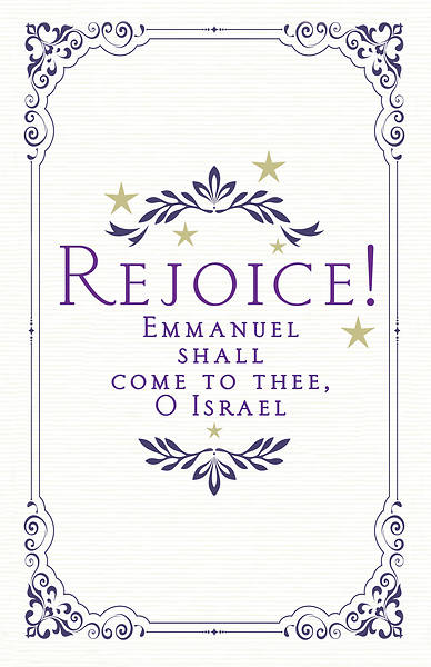Picture of Rejoice! Advent Bulletin (Pkg of 50)