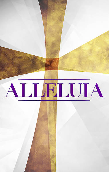 Picture of Alleluia Symbols of Easter Banner
