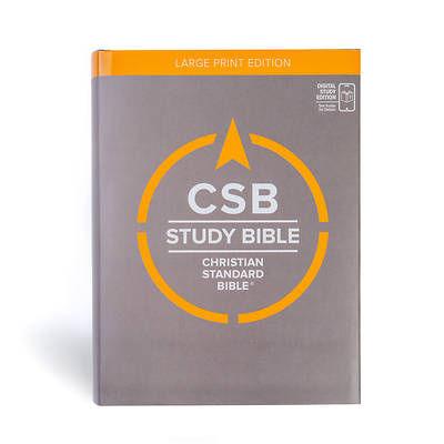 Picture of CSB Study Bible, Large Print, Digital Study Edition, Hardcover