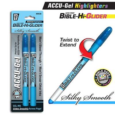 Picture of Accu-Gel Bible-Hi-Glider Blue 2/Pk