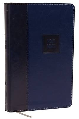 Picture of NKJV, Deluxe Gift Bible, Imitation Leather, Blue, Red Letter Edition