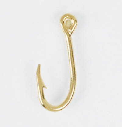 Picture of Gold Plated Lapel Pin - Fishhook