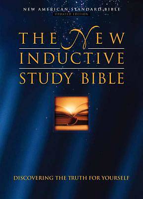 Picture of The New Inductive Study Bible NASB Hardcover Indexed