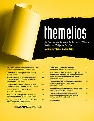 Picture of Themelios, Volume 47, Issue 1