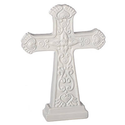 Picture of Light Grey Table Cross 9.25"